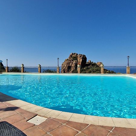 La Perla E Le Conchiglie Tanca Piras Vista Mare Villa Nebida Bagian luar foto
