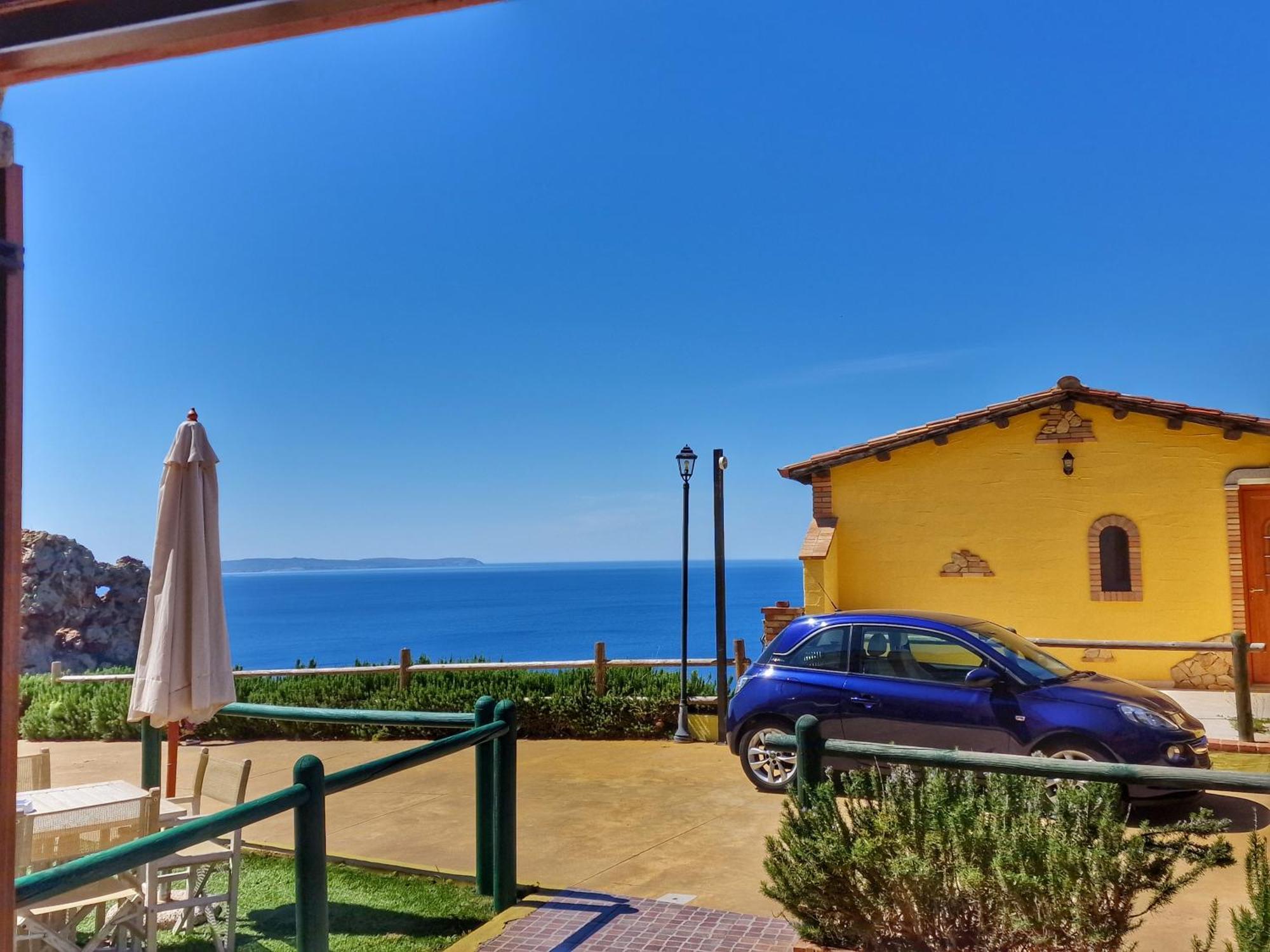 La Perla E Le Conchiglie Tanca Piras Vista Mare Villa Nebida Bagian luar foto