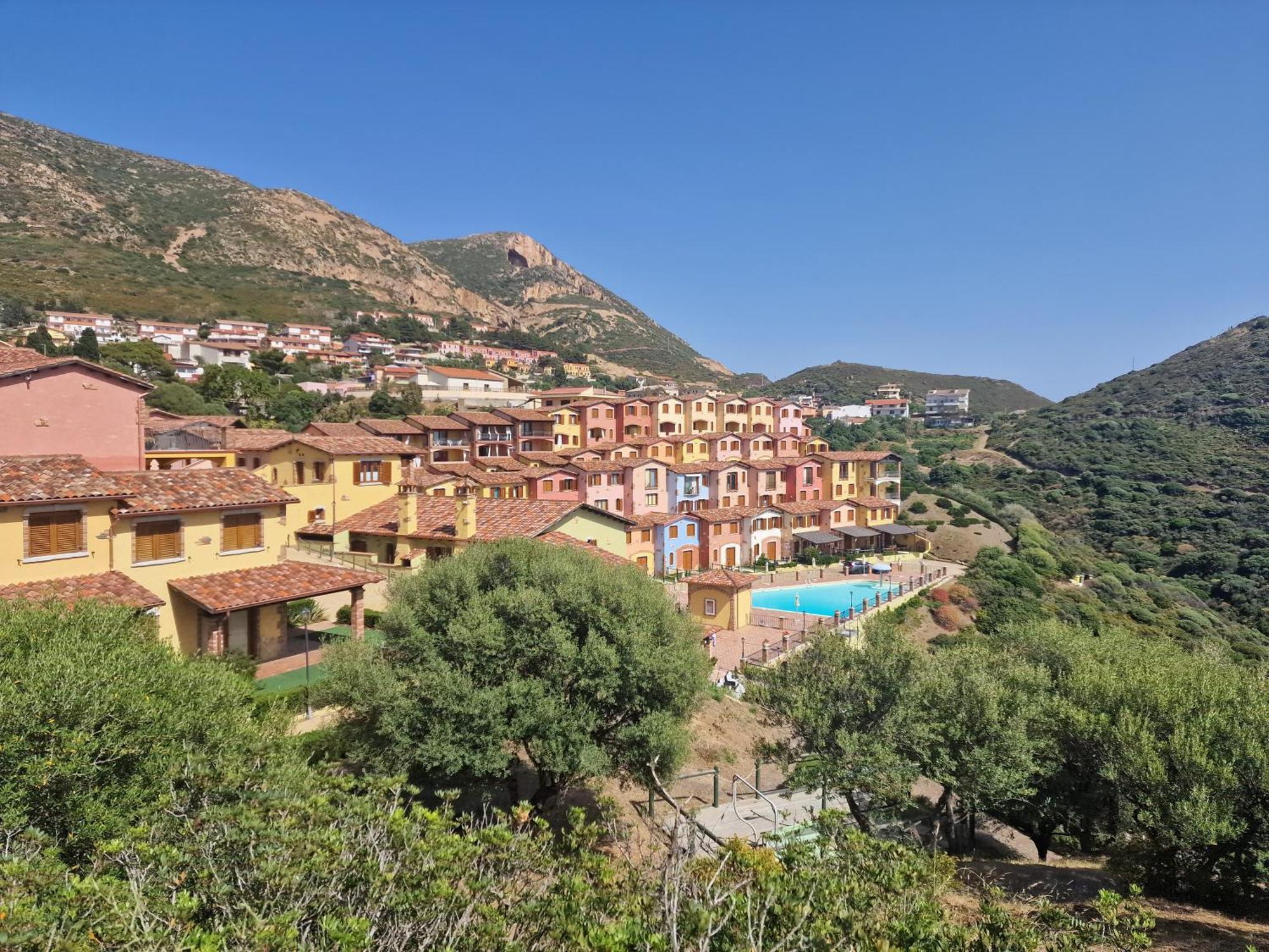 La Perla E Le Conchiglie Tanca Piras Vista Mare Villa Nebida Bagian luar foto